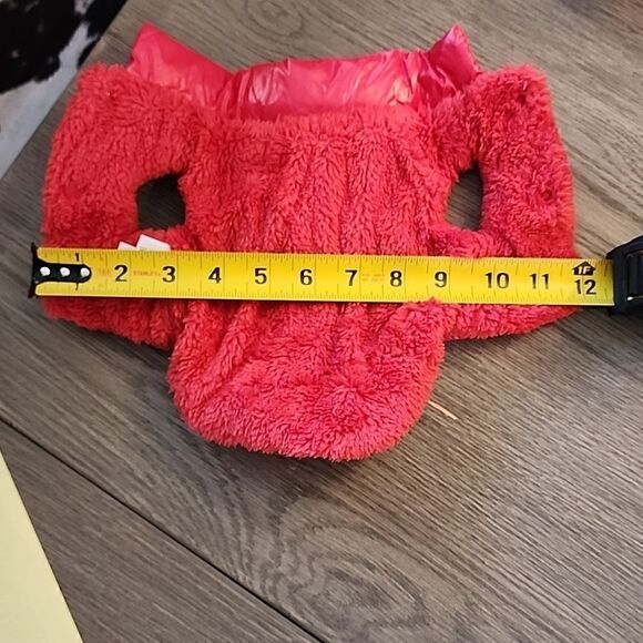 NWT Dog Winter Puffer Jacket Fleece inside Snaps Sz XS Chihuahua Small Dog Gift - Picture 7 of 12